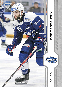 Libor Zabransky Kometa Brno Tipsport ELH 2024/25 SportZoo 2. serie #289